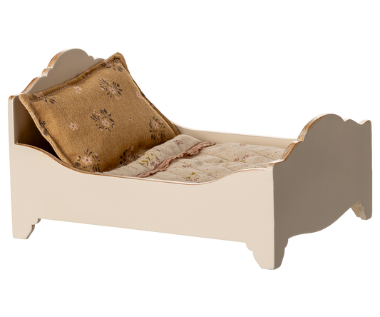 Maileg - Bed, mouse - Off White