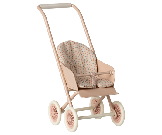Maileg - Stroller, Micro - Powder