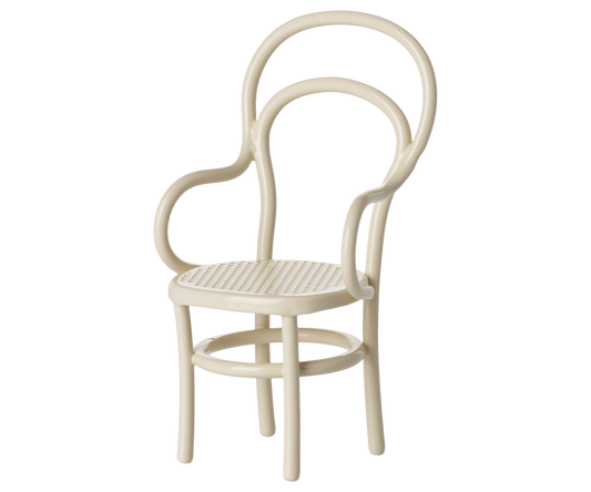 Maileg - Vintage Chair, Mouse - Off White