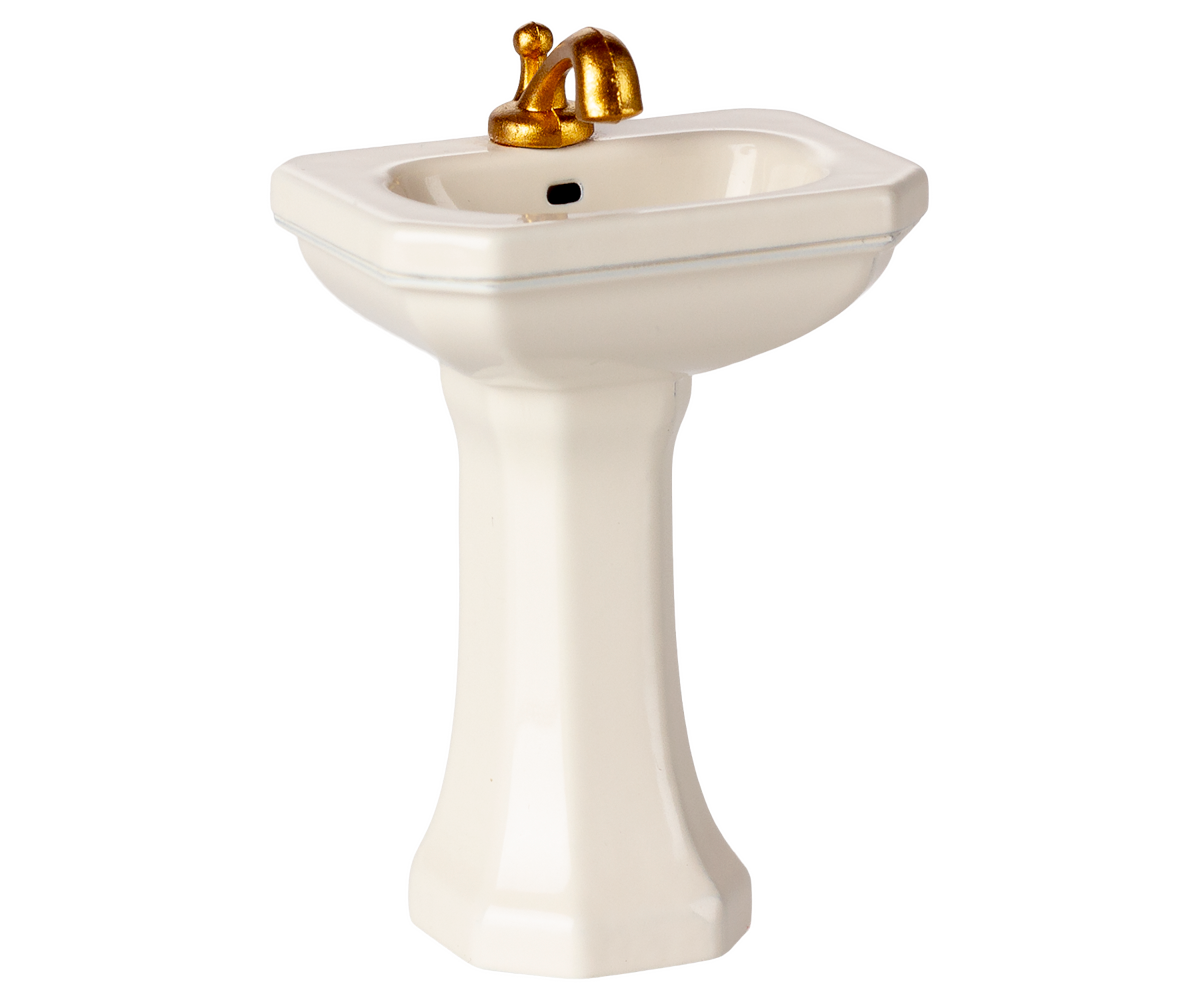 Maileg - Bathroom Sink, Mouse - Off White