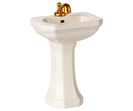 Maileg - Bathroom Sink, Mouse - Off White