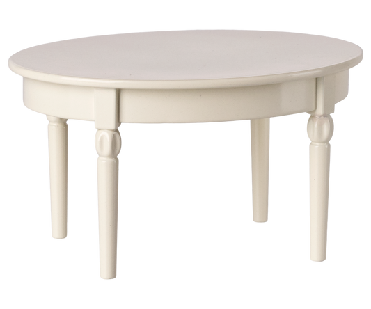 Maileg - Vintage Dining Table, Mouse - Off White