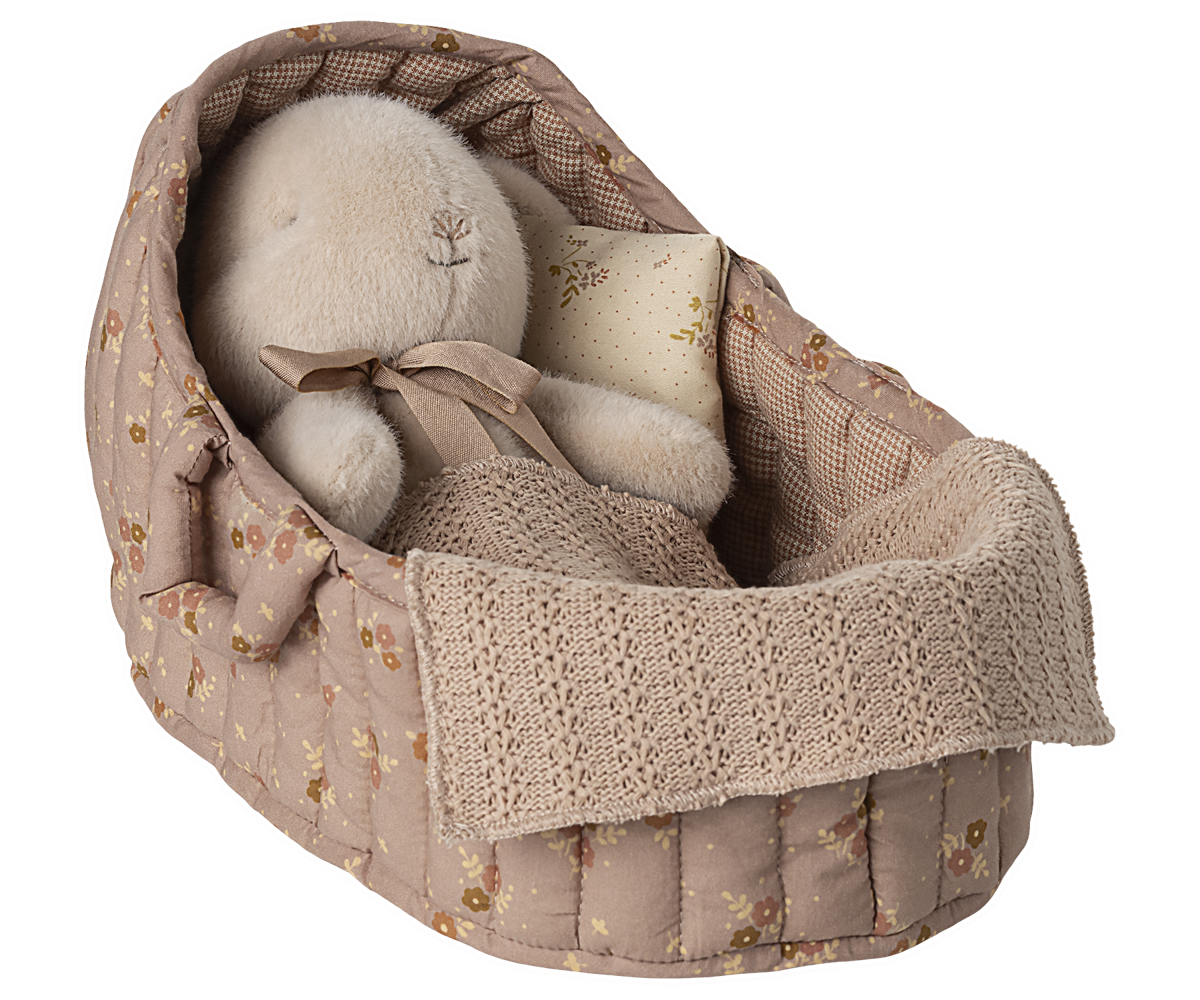 Maileg - Carry Cot, Large Rose