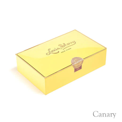 Louis Sherry Chocolate Tin - 12 Piece - Canary