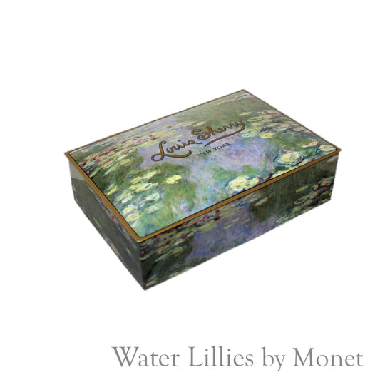 Louis Sherry Chocolate Tin - 12 Piece - Water Lillies