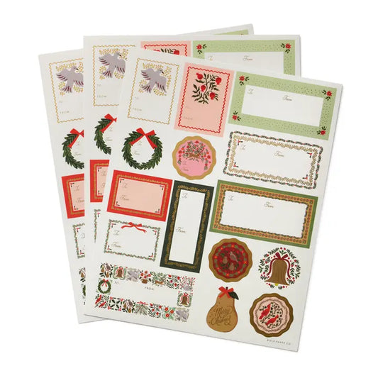 Rifle Paper Co. - Stickers & Labels - Christmastide