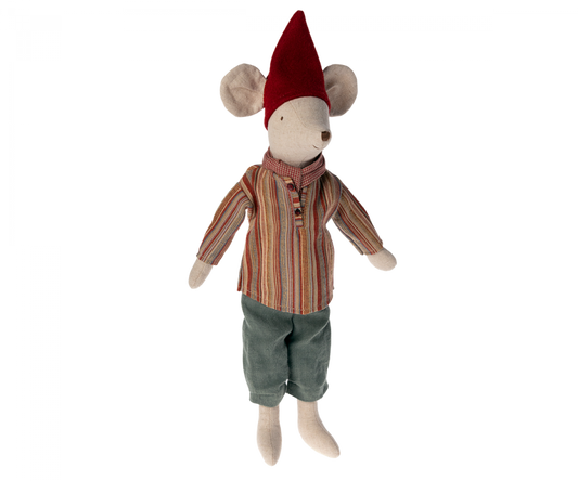 Maileg - Christmas Mouse, Medium - Boy