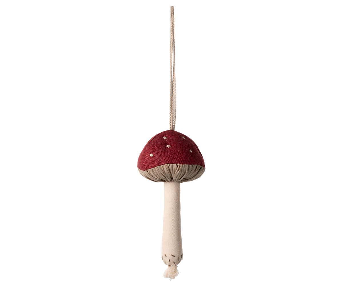 Maileg - Mushroom Ornament - Red