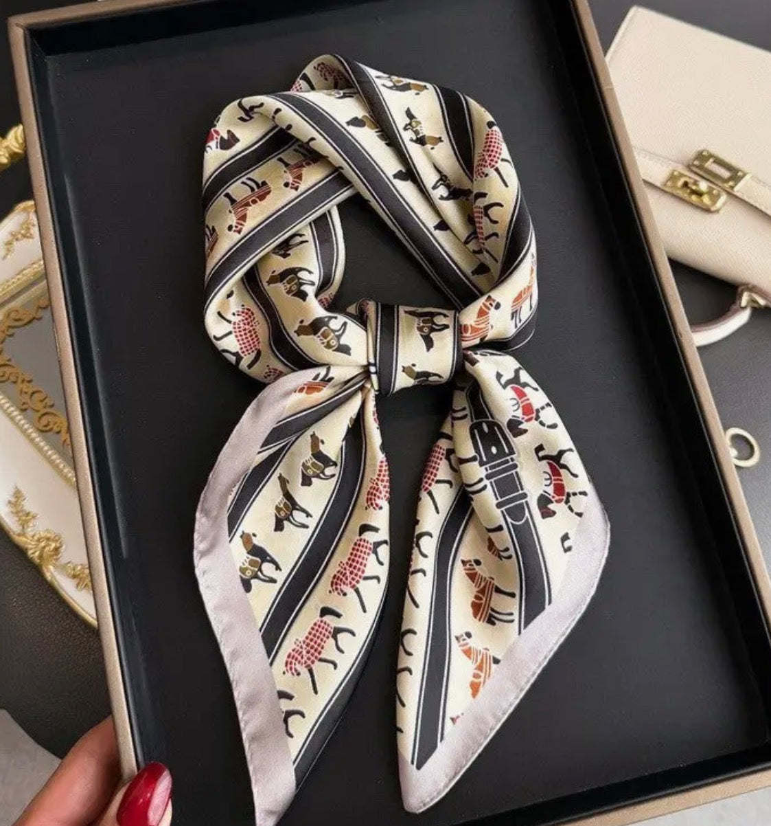 Silk Scarf - Horse