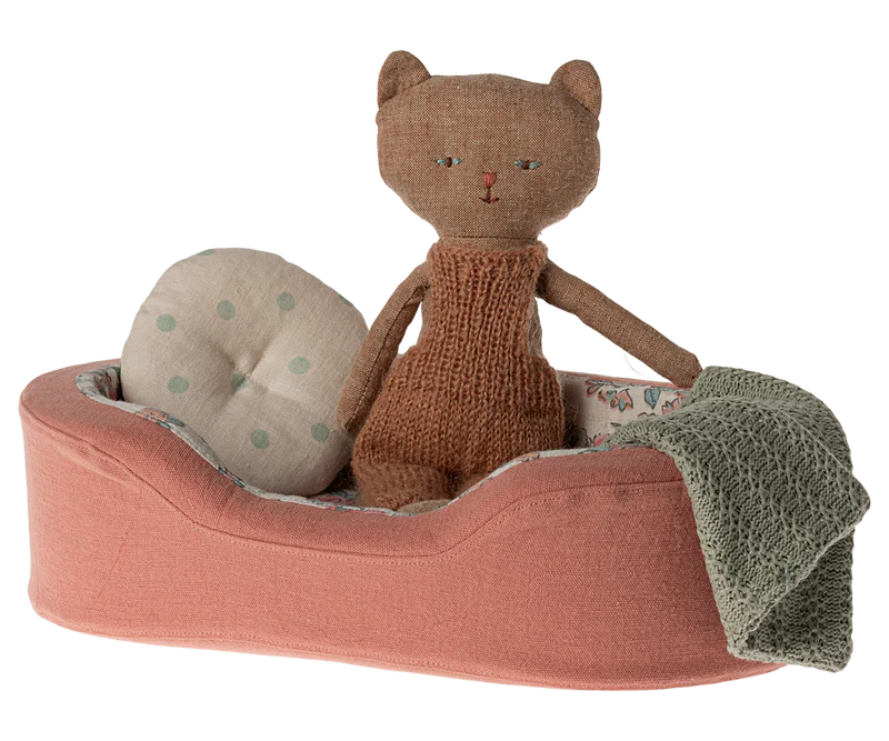 Maileg - Cosy Basket, Small - Coral