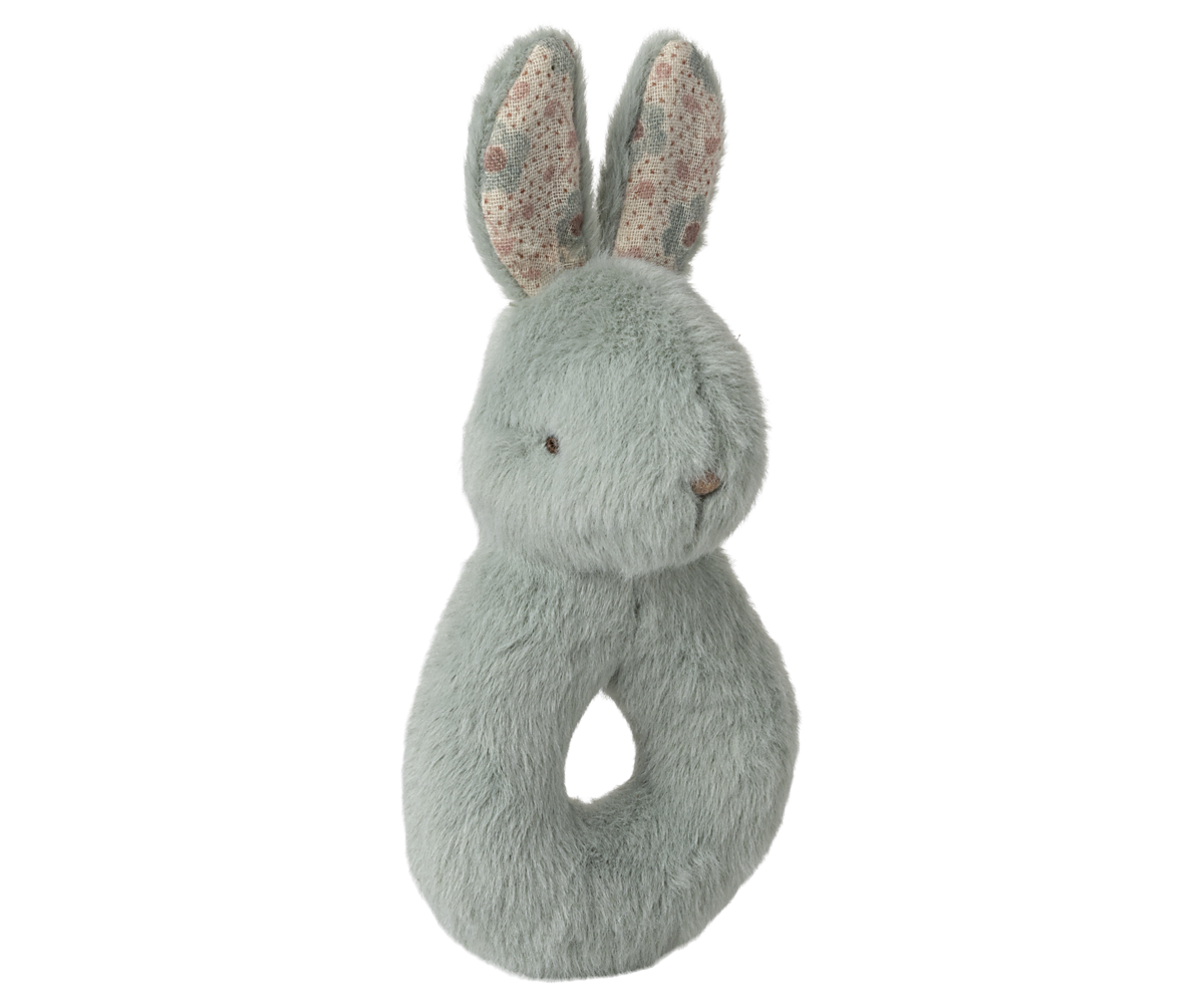 Maileg - Rabbit Rattle Set - Mint