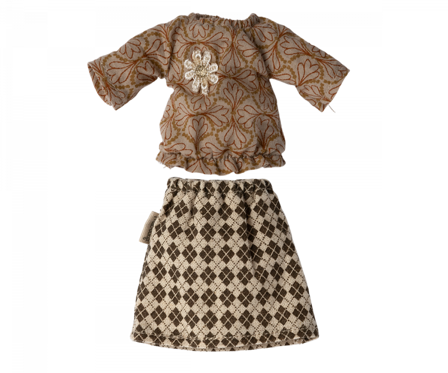 Maileg - Blouse and Skirt for Grandma Mouse