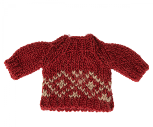 Maileg - Knitted Sweater, Mum Mouse