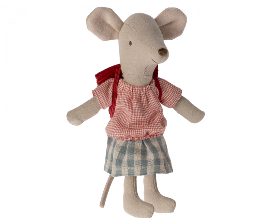 Maileg - Tricycle Mouse, Big Sister - Red