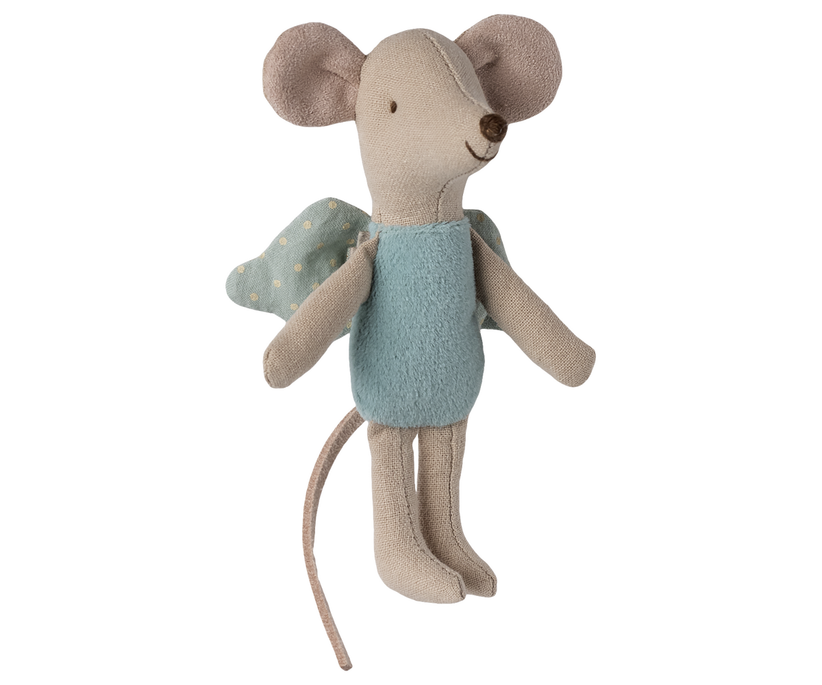 Maileg - Fairy Mouse, Little - Mint