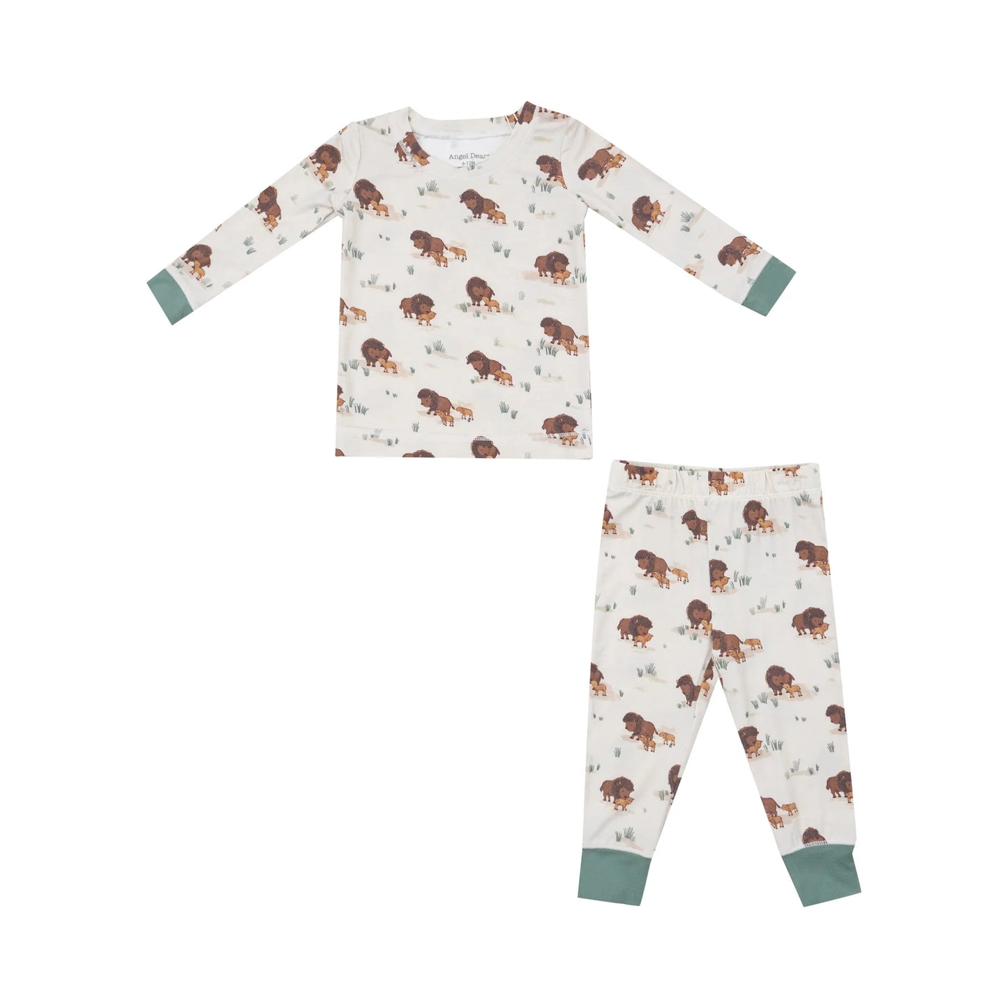 Long Sleeve Loungewear Set - Bison Families