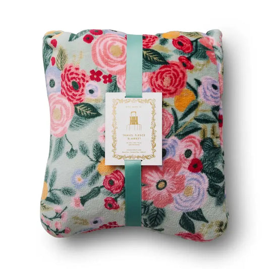 Rifle Paper Co. - Travel Fleece Blanket - Garden Party