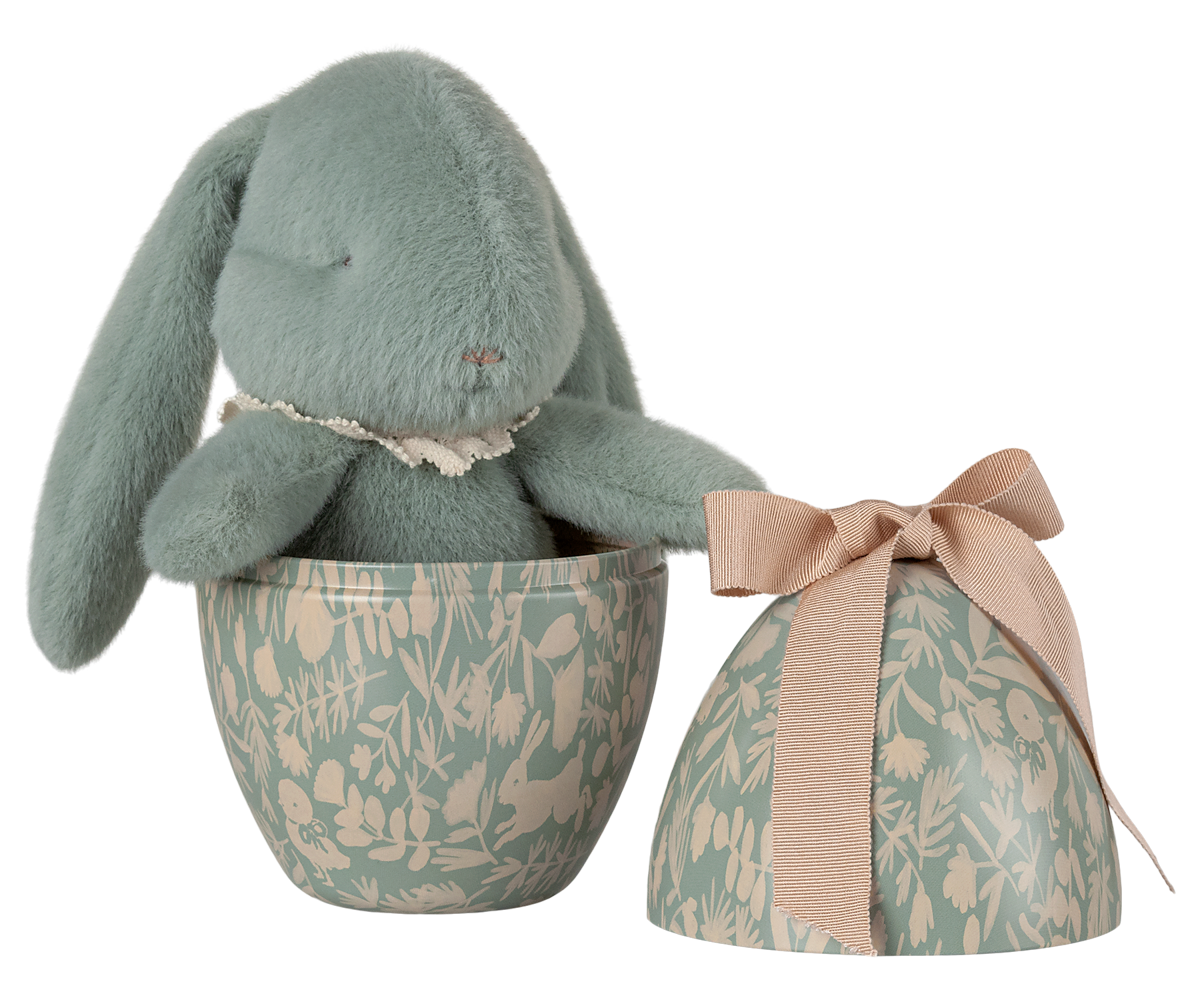 Maileg - Easter Egg W Bunny - Mint