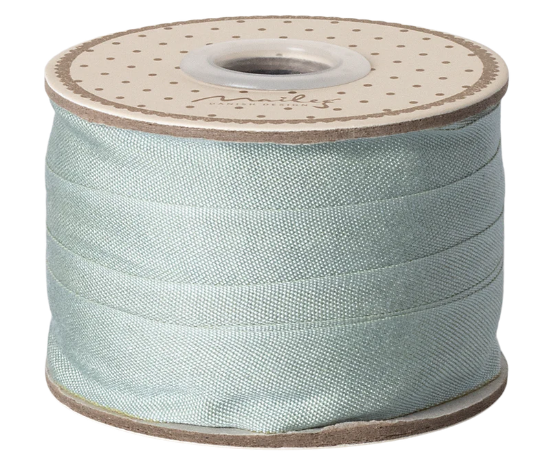 Maileg - Ribbon, W: 18mm x L: 10m - Dusty Mint