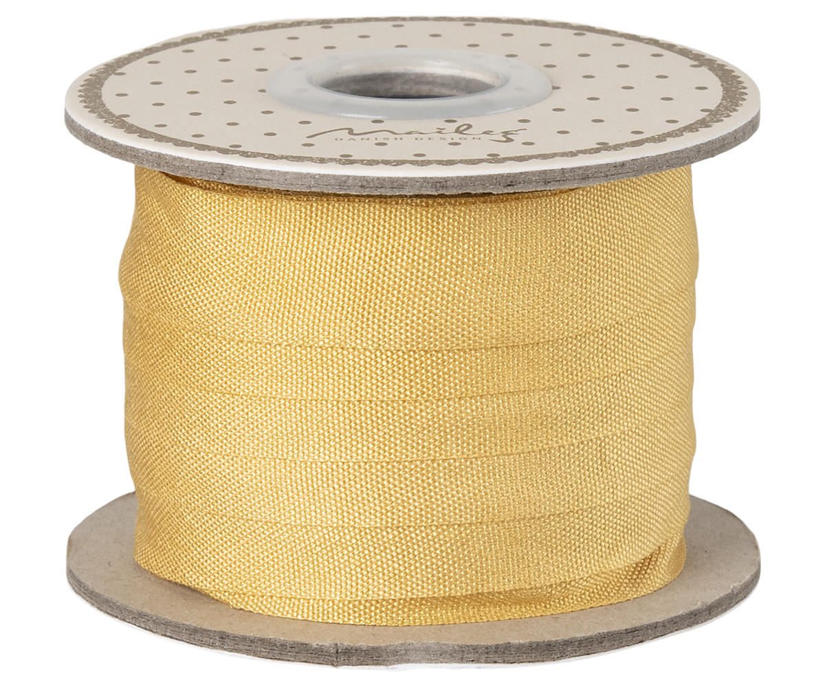 Maileg - Ribbon W: 13 mm x L: 10 m - Yellow