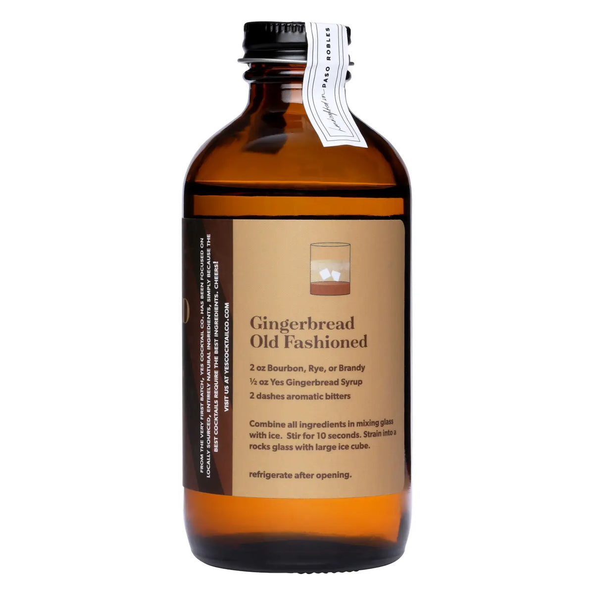 Holiday Gingerbread Syrup