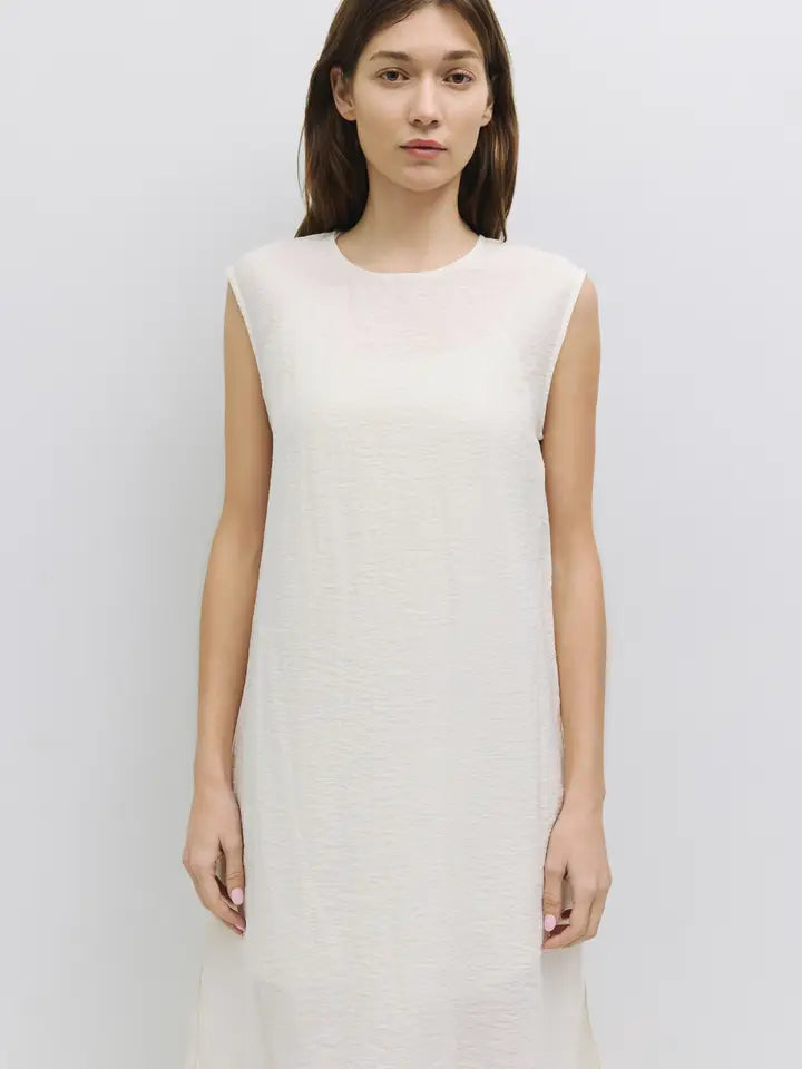 The Alden Dress - Cream