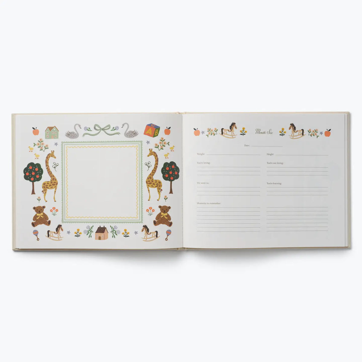 Rifle Paper Co. - Storybook Embroidered Baby Book