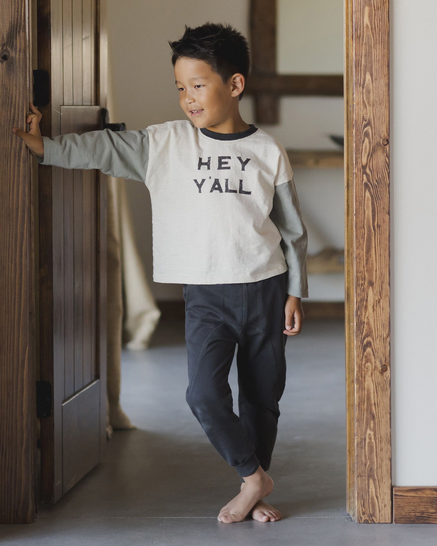 Rylee + Cru - Camden Long Sleeve Tee - Hey Y'all