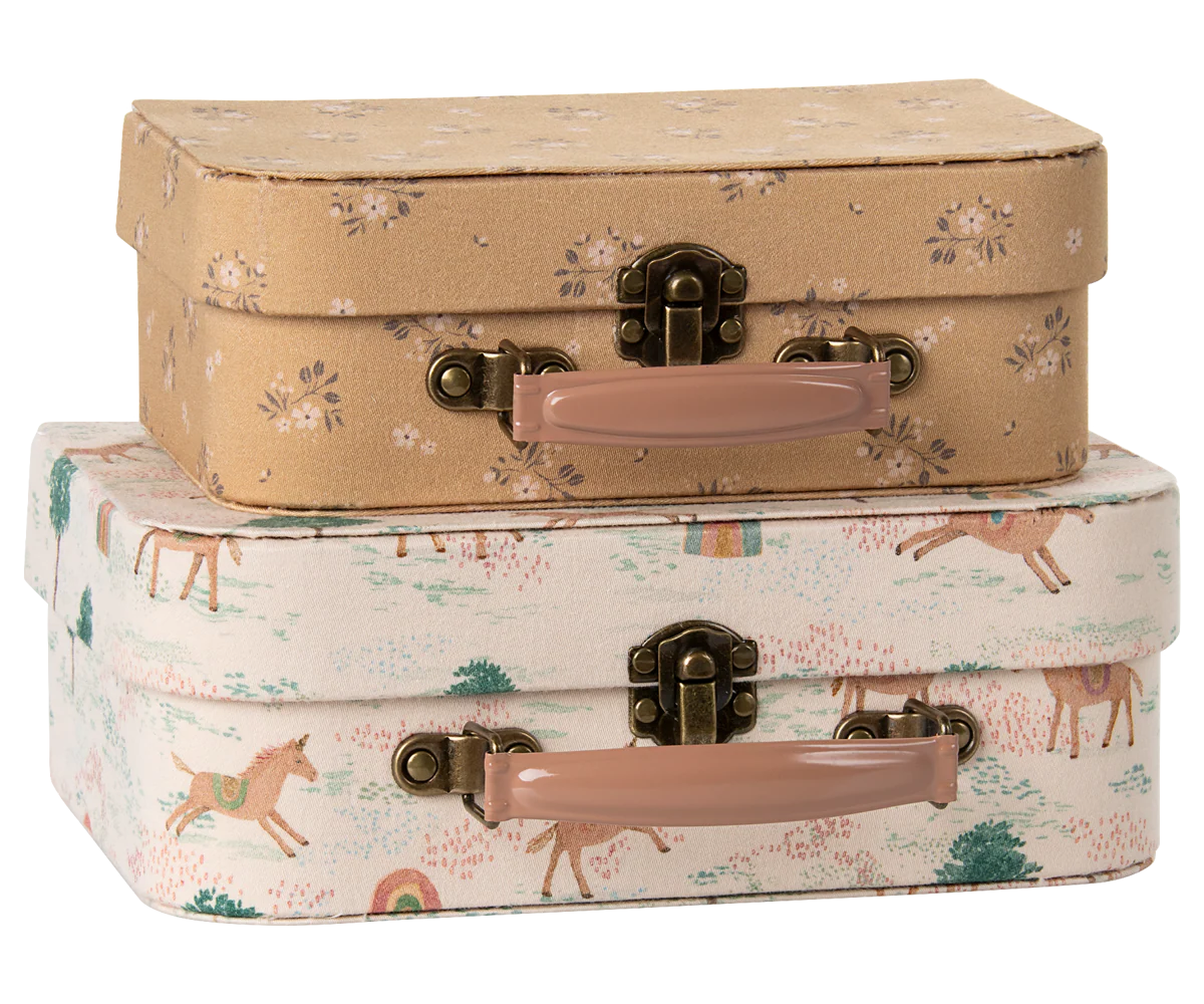 Maileg - Suitcase Set, 2 pcs - Unicorn
