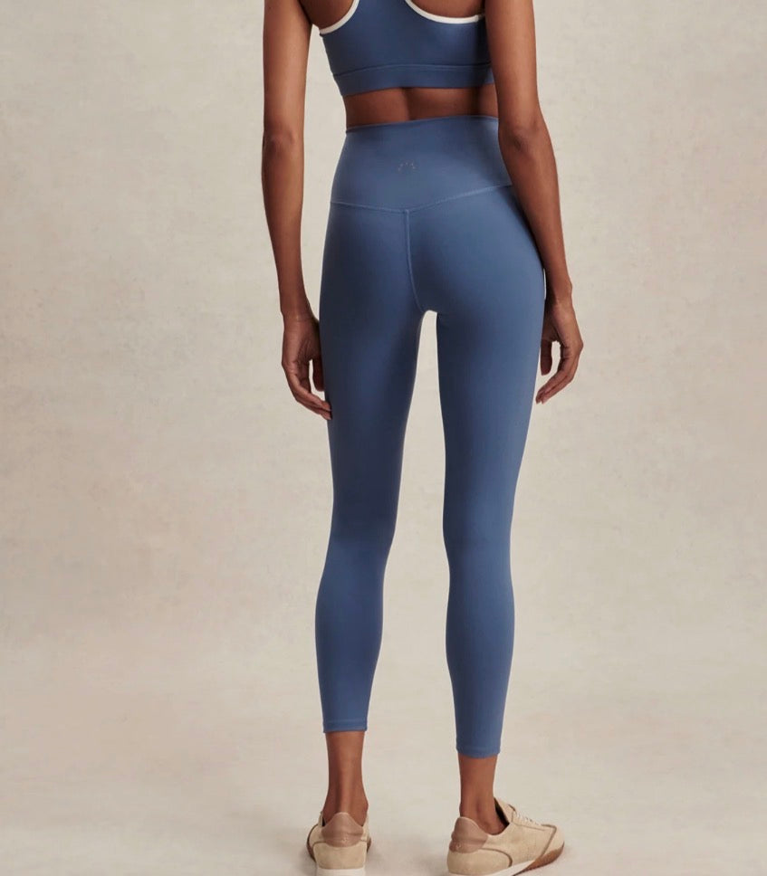 Varley - Freesoft High Rise Leggings 25" - Bijou Blue