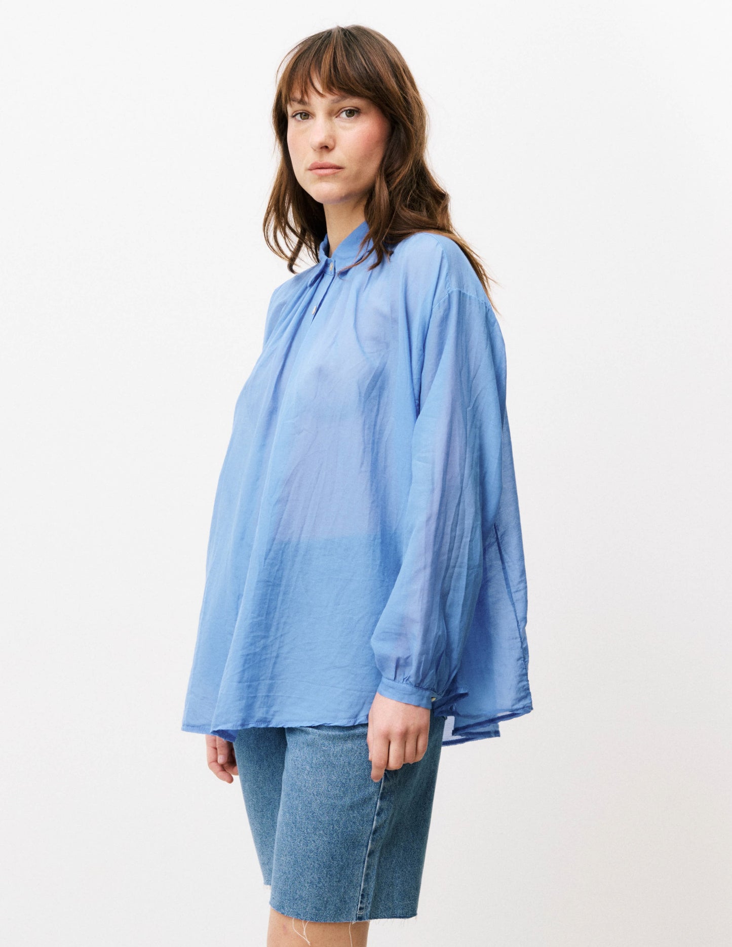 Lamia Shirt - Blue Lavender