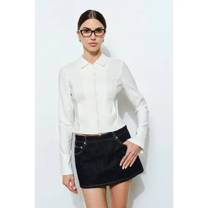 Shiloh Denim Mini Skirt