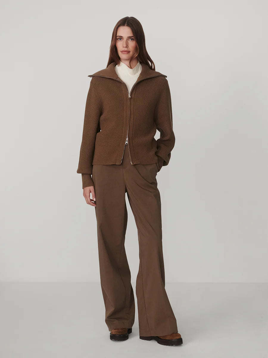 Varley - Enrico Knit Jacket - Teak Olive