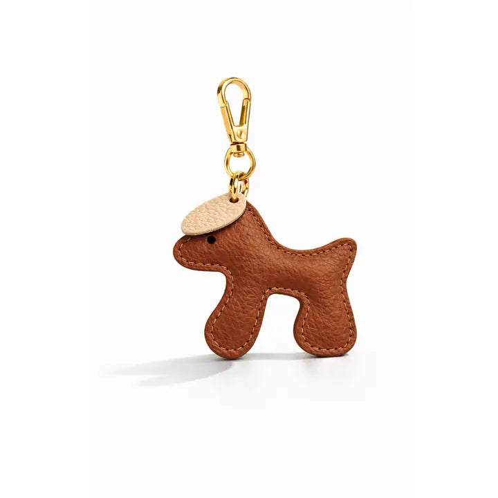 Lio Keychain  - Cognac
