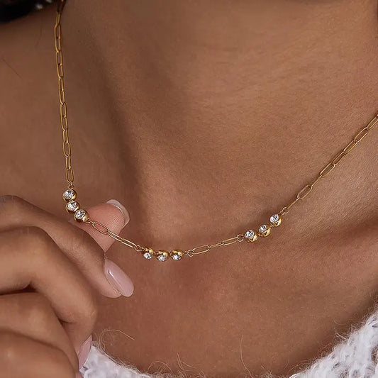 Éclaire 18K Gold Non-Tarnish Chain Necklace - Yellow Gold