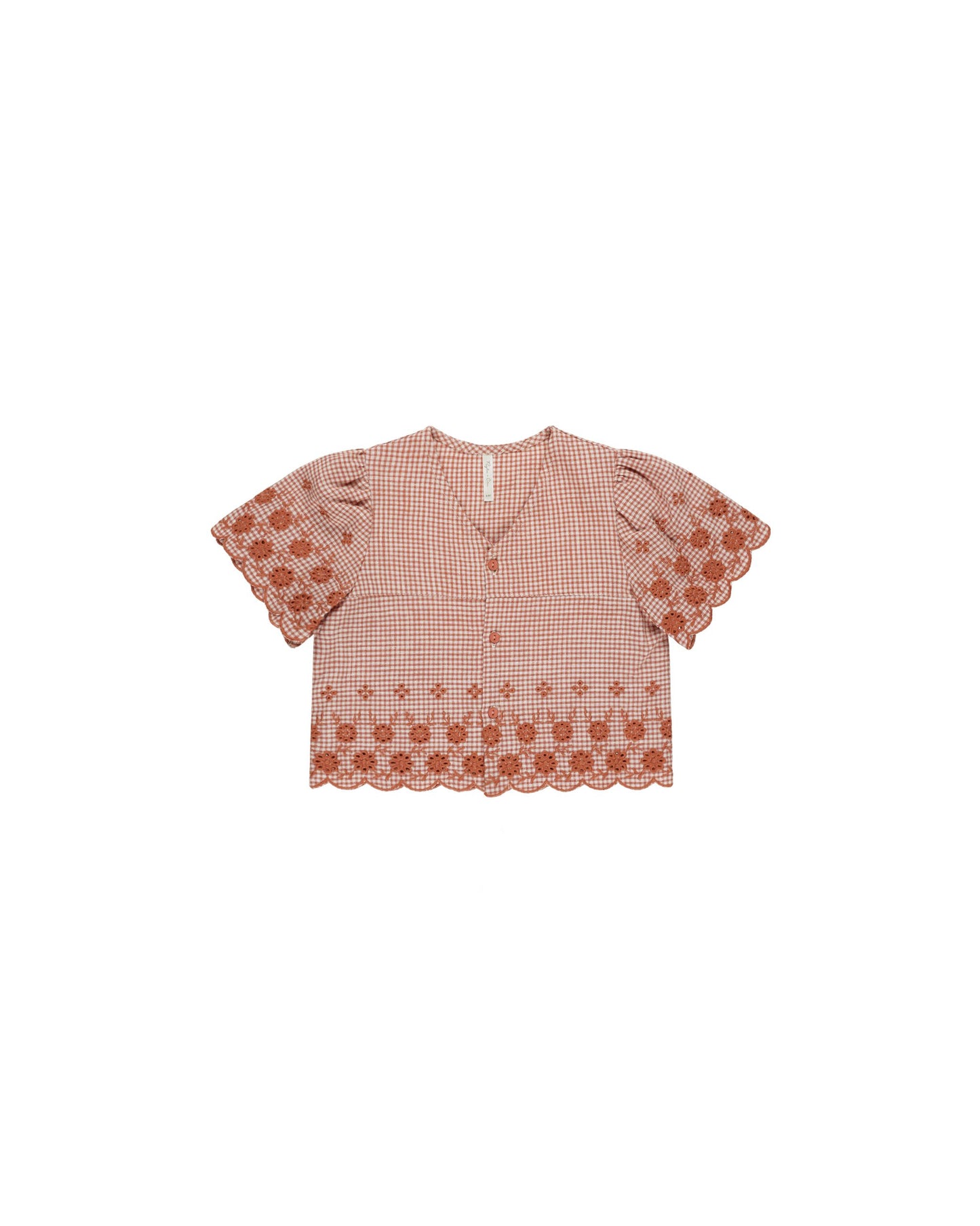 Rylee + Cru - Cleo Top - Poppy Gingham