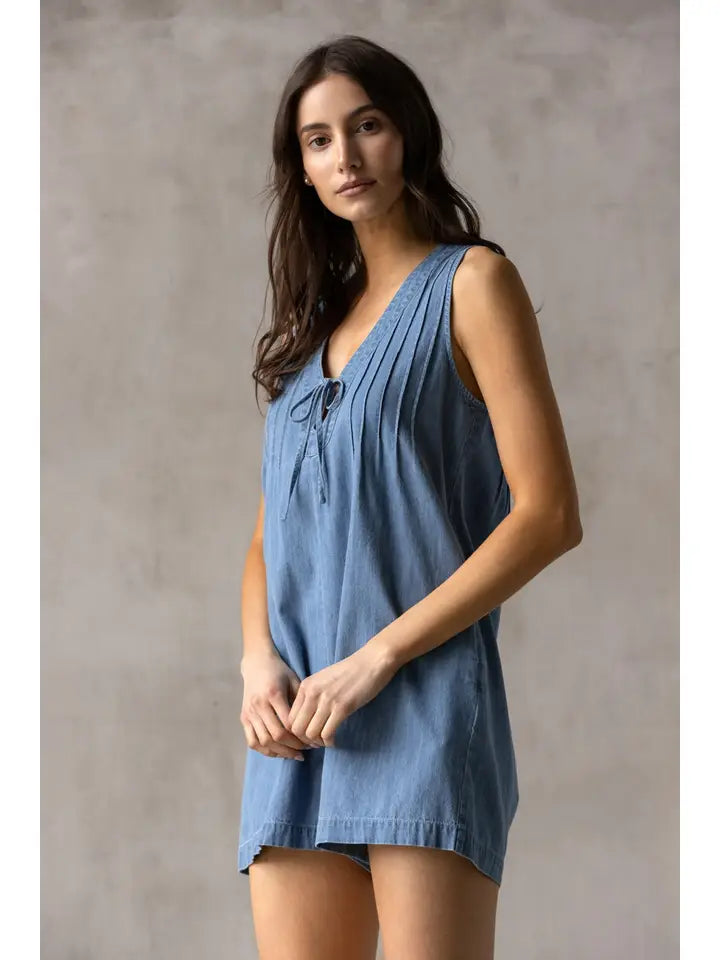 Romper - Light Denim