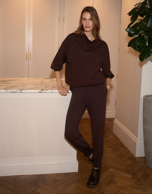 Varley - Slim Cuff Pant - Coffee Bean - 27.5"