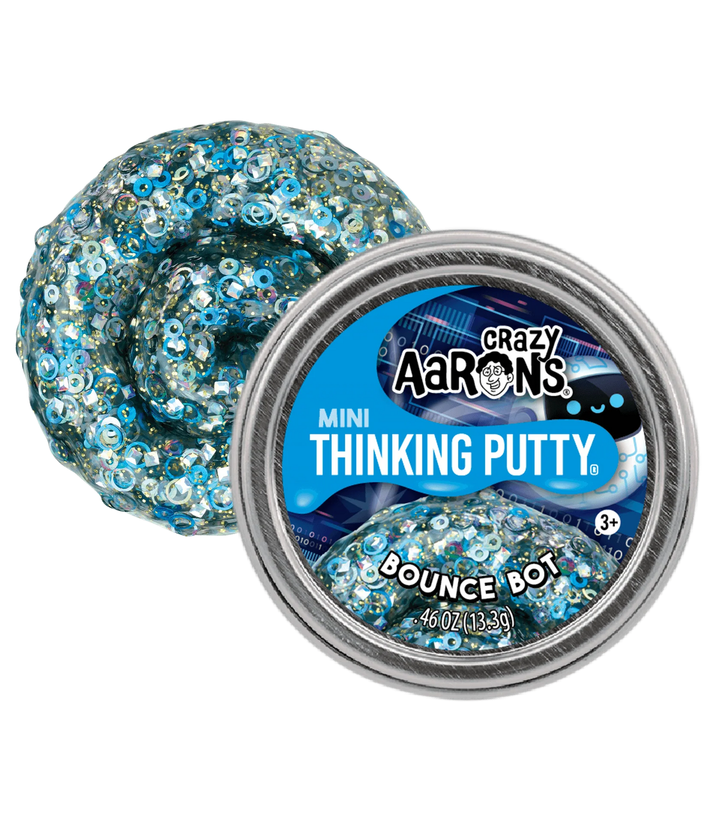 Crazy Aarons - Mini Thinking Putty - Bounce Bot