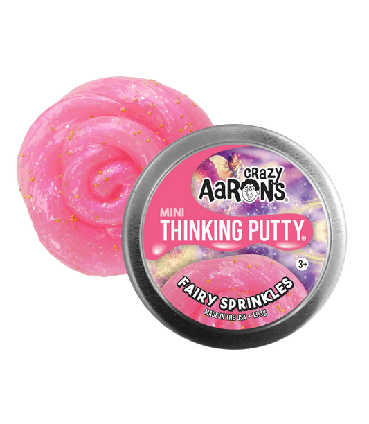 Crazy Aarons - Mini Thinking Putty - Fairy Sprinkles
