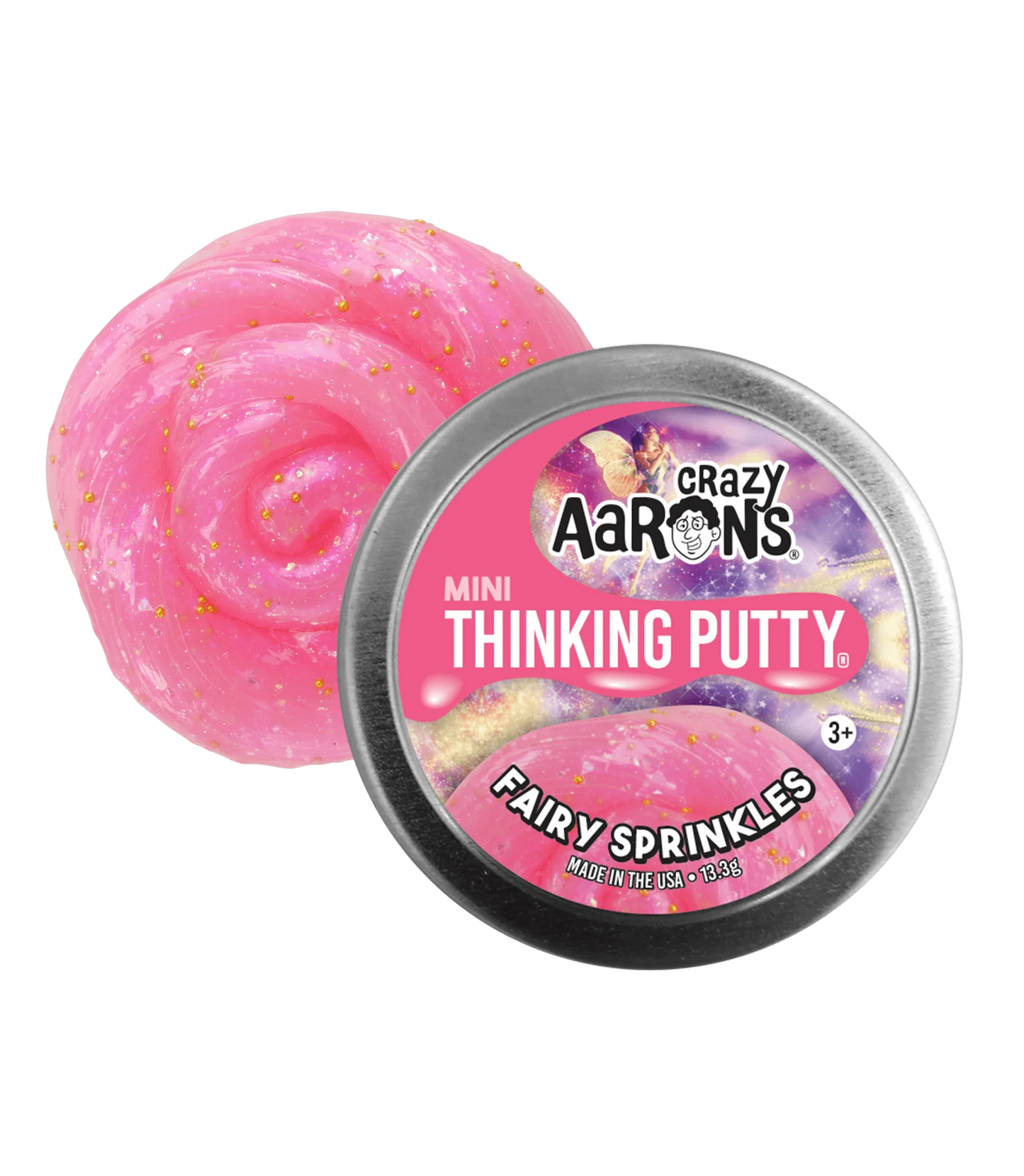 Crazy Aarons - Mini Thinking Putty - Fairy Sprinkles