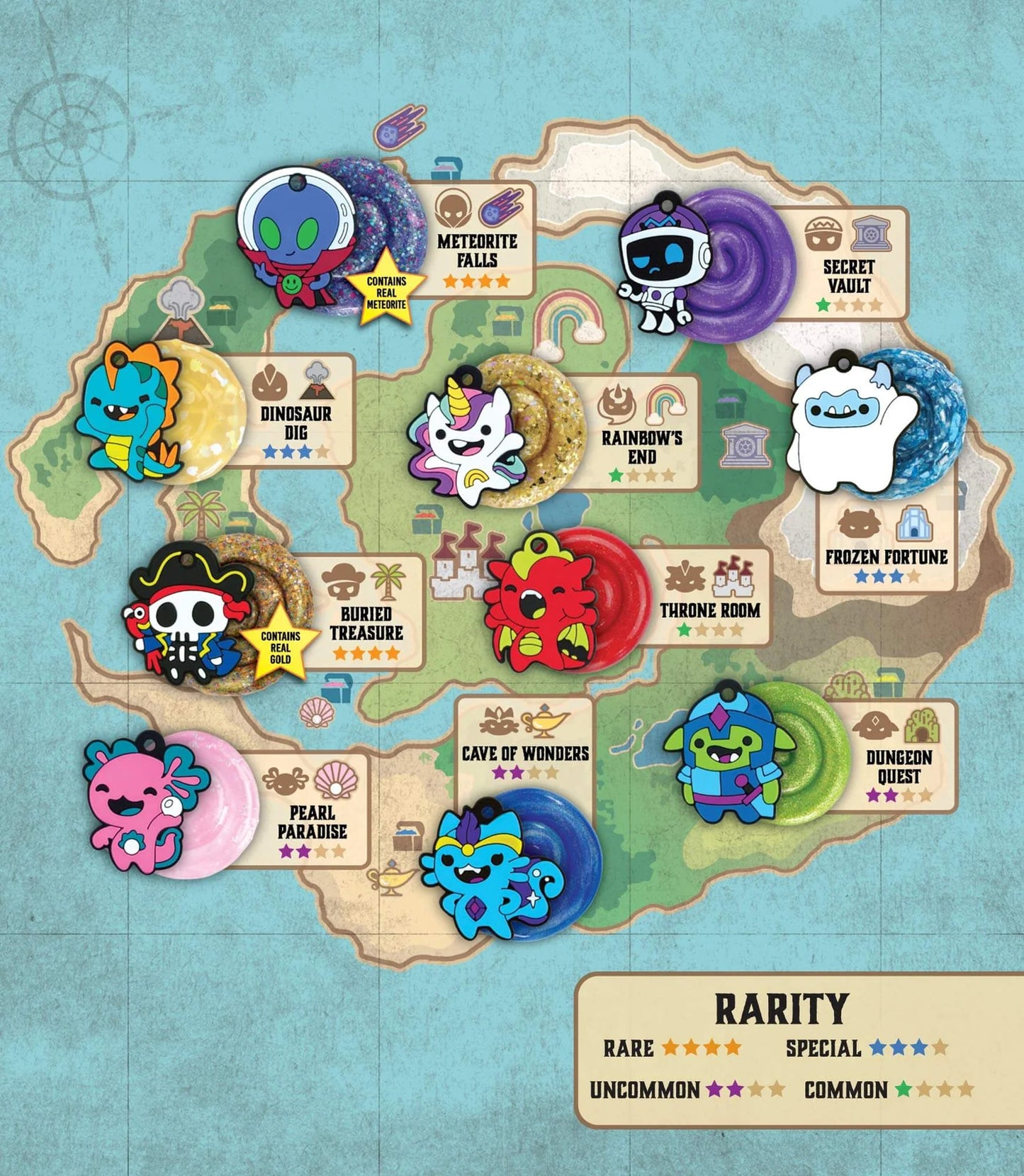 Crazy Aarons - Mini Putty - Surprise Lost Treasure Guardians