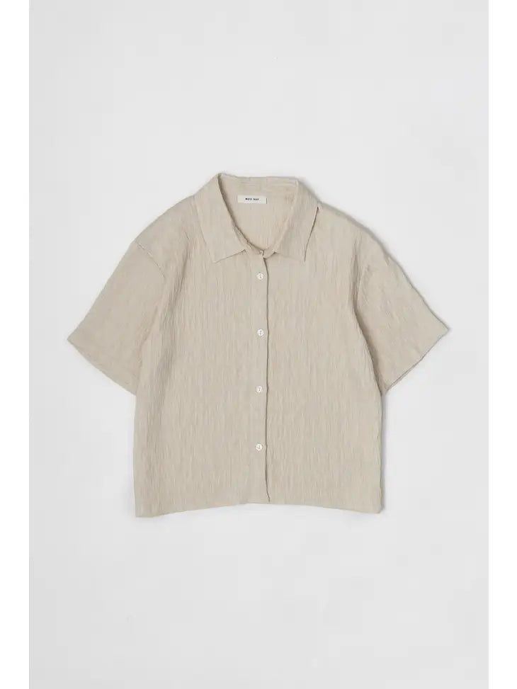 The Miranda Top - Beige