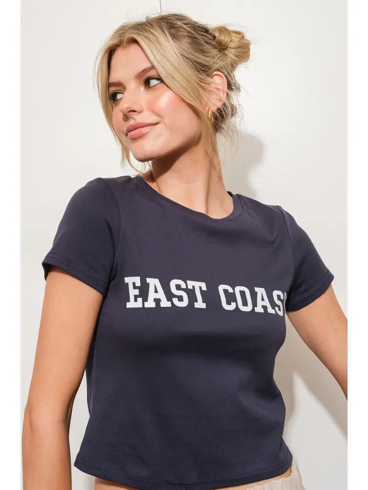 Coast Tee - Navy