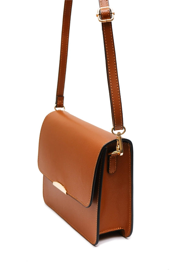Manuela Palmellato Bag - Camel