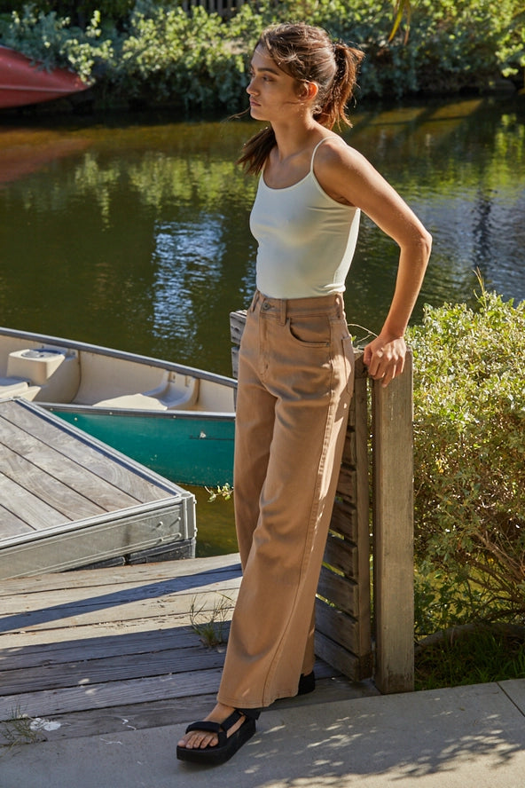 Basic Full Length Cami - Ivory