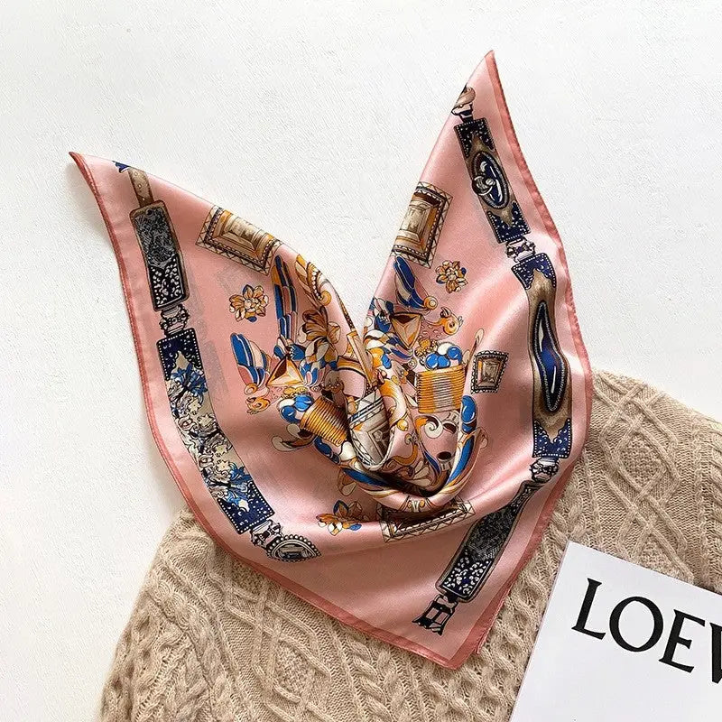 Silk Scarf - Pink