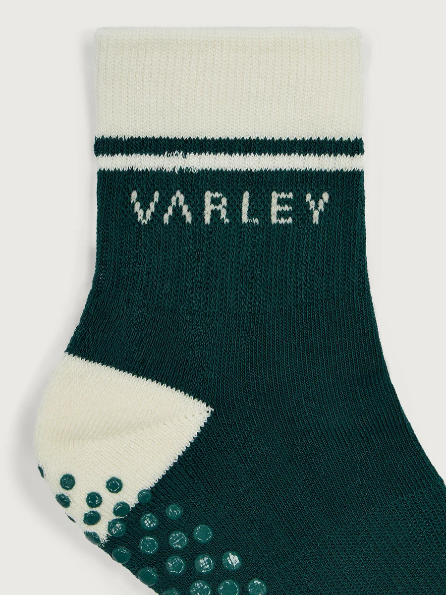 Varley - Grayson Half Crew Grip Sock - Ponderosa Pine