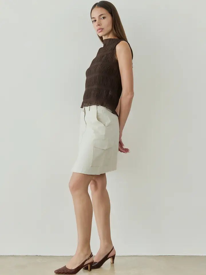 The Ada Top - Brown