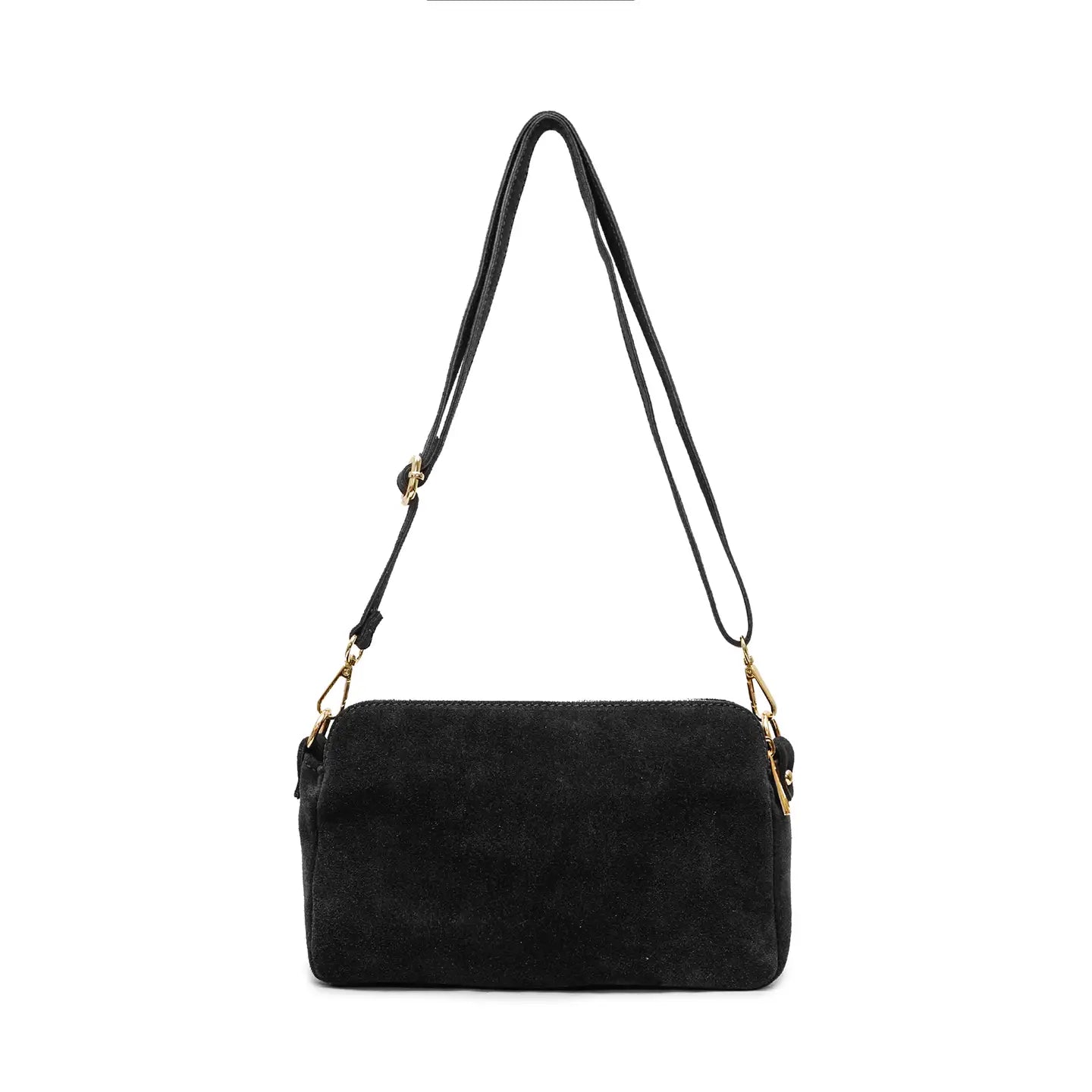 Iliane Suede Bag - Black